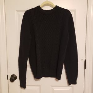 Uniqlo HEATTECH Navy Knit Sweater